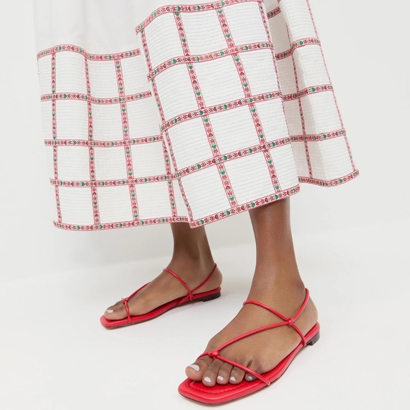 Loeffler Randall Shoes - Loeffler Randal • Eleanor Red Strappy Sandal